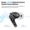 SoundPEATS C30 Wireless Earbuds Noise Cancelling Headphones, Black view 2
