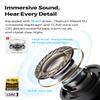 SoundPEATS C30 Wireless Earbuds Noise Cancelling Headphones, Black view 3