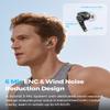 SoundPEATS C30 Wireless Earbuds Noise Cancelling Headphones, Black view 4