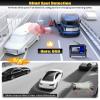4 Camera Wireless Backup Camera System with 9 IPS Monitor & DVR, 720P HD, Loop Recording, IP68 Waterproof, BSD Alert, Easy No-Wire Install, for Truck SUV Van view 2