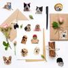 1000PCS Cat Dog Meme Stickers Roll, 10 Styles Funny Cat & Dog Lover Stickers, Cute Animal Decals Vinyl Waterproof Sticker Pack, 500 Kitty & 500 Puppy Sticker for Water Bottle, Scrapbook, Laptop view 2