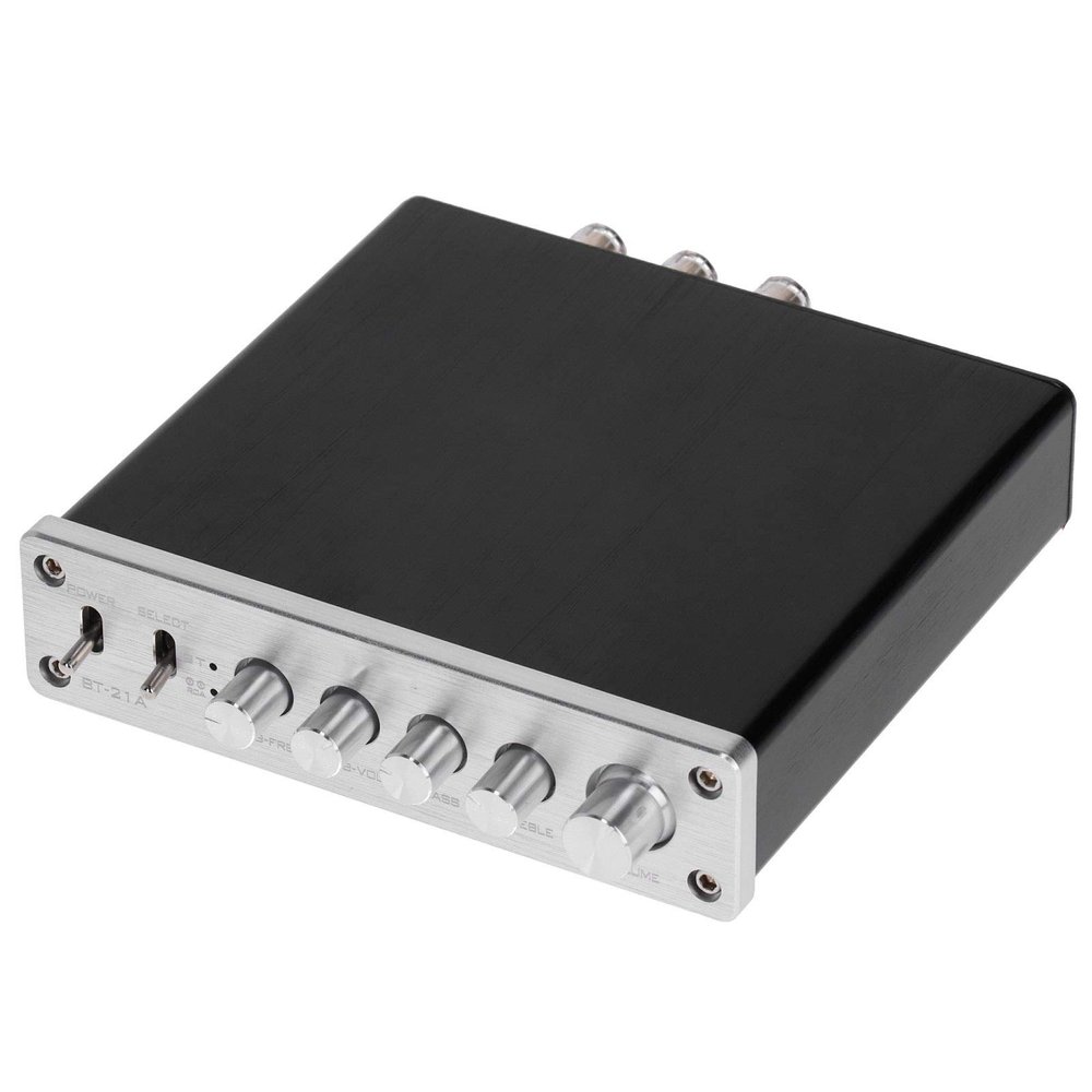 100w Dc12v~24v Ungentlemanly Warfare Movie Audio Equalizer Phono Preamp Digital Amplifier Headphone Amp Hi Fi Stereo Audio High Power Amp for Home