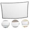 Sewroro Polyester Projection Screen for Indoor Outdoor Home Theater Office Classroom Camping view 4