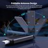 TKOWTB AX5400 WiFi 6E USB Adapter Wireless WiFi Card 2.4G/5G/6GHz Tri-Band 5400Mbps USB3.0 WiFi6E Adapter for Win10&Win11 view 3