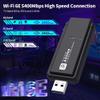 TKOWTB AX5400 WiFi 6E USB Adapter Wireless WiFi Card 2.4G/5G/6GHz Tri-Band 5400Mbps USB3.0 WiFi6E Adapter for Win10&Win11 view 4