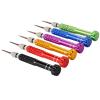 6 Piece Alloy Steel Driver Set with Whirling Head and Not Slip for Phone Computer Maintenance Dense Electronics Repair Equipment view 1