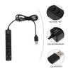 BESPORTBLE Portable USB Hub with Multiple Ports and Combined Memory Card Reader ABS Data Splitter for Laptop Computer High-Speed Mbps Extension Compatible with Devices view 4