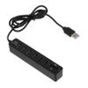 DIYEAH Portable USB Data Hub Splitter with Multi-Function Expansion for Laptop and Wear-Resistant Abs Material Plug and Play USB Extension for Home and Office Use view 1