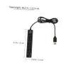DIYEAH Portable USB Data Hub Splitter with Multi-Function Expansion for Laptop and Wear-Resistant Abs Material Plug and Play USB Extension for Home and Office Use view 2