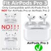 5 Sets XS Size Ear Tips Replacement for AirPods Pro 3, Silicone Earbuds Covers Eartips Ear Cap 5 Pairs Compatible with AirPod Pro 3, White XS 923 view 2