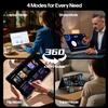 Lenovo Yoga 7 7i 2-in-1 Laptop 16" FHD+ Touchscreen, AMD Ryzen 7 8840HS, 16GB RAM, 1TB SSD, Stylus Pen Included, AI PC, Backlit Keyboard, Fingerprint Reader, FHD IR Webcam, Wi-Fi 6E, Arctic Gray view 3