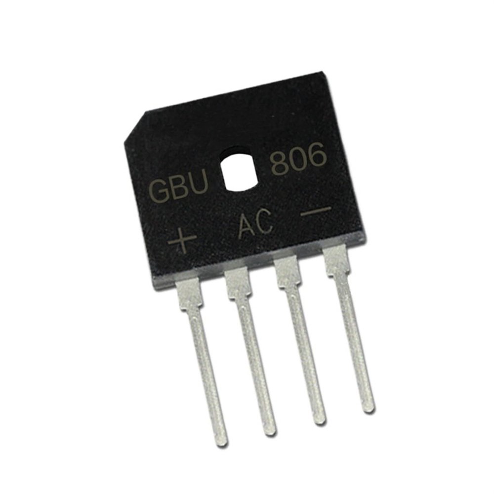 10Pcs GBU806 Bridge Rectifier 8A/600V GBU8J Stack