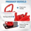PATIKIL 2 Pcs Screen Suction Cup, 2.4 Inch Phone Computer Screen Repair Suction Cup LCD Opening Tool Small for Pad Phone Laptop, Red view 3