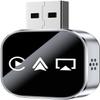 Kivont 3 in 1 Adapter, Wireless Carplay Dongle for iPhone with 2.4/5ghz WiFi & Bluetooth 5.0,Plug and Play, Wired Carplay Upgraded to Wireless Carplay, Applicable to All Systems (for iPhone) view 1