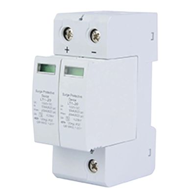 1000V 2P 20KA Surge Protective Device DC Photovoltaic Lightning Protector Low Voltage Arrester