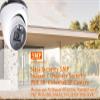 Sinis 5mp Wired Security Camera Outdoor, IP PoE Dome Surveillance Camera, Human Motion Detection, Only Work with NVR, 100Ft Dual Light Night Vision, IP67,Wide Angle, Build in Mic view 2