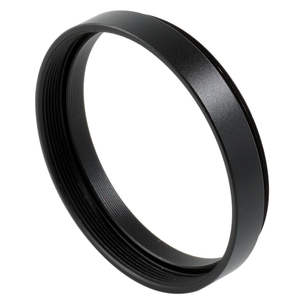Aluminum M48-M48 48mm x 0.75mm Screw Mount Extend Tube Ring Adapter Lens Hood Excellent(Height 7mm)
