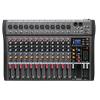 12 Channel Mixer DJ Controller with Bluetooth, USB DJ Audio Mixer DJ Studio for Karaoke Studio Streaming Recording view 1