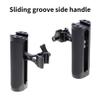 Camera Cage Side Handle Universal Mini Handgrip DSLR for Camera 1/4inch Screw Cold Shoe Photography Accessories view 3