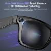 AI Smart Glasses for Men Women, 800w Anti-Shake Camera Glasses, Real-Time Translation, Ai Object Recognition, Bluetooth Audio, Voice Assistant, IP67 Waterproof, Blue Light Glasses for Android and IOS view 2