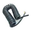 ACFFVBW Coiled Extension Cord, Coiled Cable,2core/3/4Core PU Spring Spiral Wire 18 AWG 17/15/ 13Awg Power Stretch 1/2/ 3/4/ 5Meters(2 Core 17awg,Stretch4meter) view 2