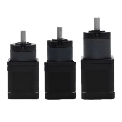 1pcs 3.71:1-139:1 Ratio NEMA17 42BYG Stepper Motor 34MM 40mm 48MM 60MM Body Length with Planetary Gear Stepping Motor with Gearbox(Ratio 3.7 to 1,Length 34mm-Drive)