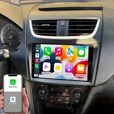 2G+64G Car Radio Stereo for Suzuki Swift 2010-2016 with CarPlay Android Auto,9 Inch HD Touchscreen Radio Android 15 AHD Camera/GPS/MIC Car Radio Receiver