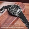 Boache Straps for Moonswatch Watch Quick Release Silicone Rubber Curved End No Gap Watch Band for Omega X Swatch Moonswatch Speedmaster Watch 20mm Straps Bracelet Replacement Strap for Men Women view 3