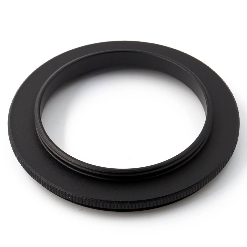 42-52 Male to Male 42mm x1-52mm x0.75 Double Outer Thread Lens Adapter Ring Excellent
