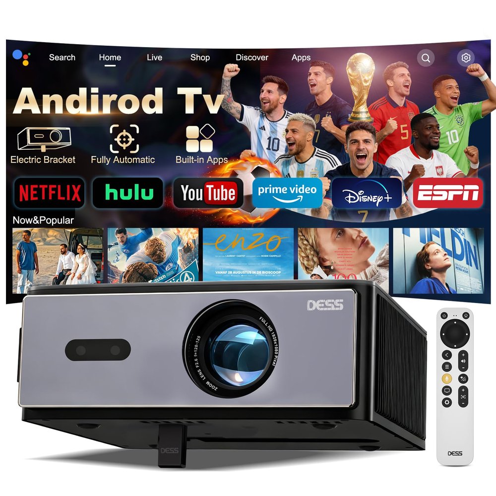 Dess projector,video projector with wifi and bluetooth,C4 Pro Atv1