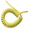 ACFFVBW Coiled Extension Cord, Coiled Cable,Spring Spiral Yellow-Green Ground Wire Single Core 20/18/17/15/13/11/9/7AWG Shrinkable Copper Telescopic(13awg 2.5mm2,Stretch 4 Meters) view 3