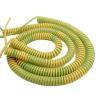 ACFFVBW Coiled Extension Cord, Coiled Cable,Spring Spiral Yellow-Green Ground Wire Single Core 20/18/17/15/13/11/9/7AWG Shrinkable Copper Telescopic(13awg 2.5mm2,Stretch 4 Meters) view 4