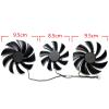 0.50A 95MM 4PIN DC12V GPU Fans for POWERCOLOR RX6700XT 6750XT 6800 6800XT 6900XT Graphics Card Cooling Fan FD8015U12D (Fan-C) view 3