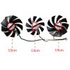 0.50A 95MM 4PIN DC12V GPU Fans for POWERCOLOR RX6700XT 6750XT 6800 6800XT 6900XT Graphics Card Cooling Fan FD8015U12D (Fan-C) view 4