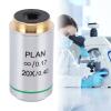 LICAEVEY Biological Microscope, 20X Plan Objective Lens, RMS 20 2mm Thread Biological Microscope Fully Coated Optical Glass for Education and Research Settings view 2