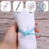 20Pcs Colorful Silicone Cable Ties, 8 Inch Reusable Zip Ties, Adjustable Multi Purpose Twist Ties for Seal Plastic Bags Wires and Cables, Cable Organizers view 3