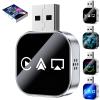 3-in-1 Car Adapter (2026 Model), 3 in 1 Adapter Plug and Play, Plug and Play, Stable Connection, No Delay, for Car Play&Android Auto (A, for Android) view 1