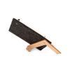 Kikkerland Book Voyager  Portable Felt Book Cover & Beechwood Stand with Straps for Books & Cookbooks view 3