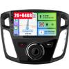 Android 13 Car Radio for Ford Focus 2012-2017, 9 inch GPS Navigation Built in Wireless CarPlay Android Auto Bluetooth WiFi SWC Head Unit Auto FM/AM DSP Wireless Update [2G+64G] view 1