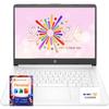 HP Latest Ultrabook Laptop with Copilot AI - 1.7TB Storage - 16GB RAM - Intel Core | Anti-Glare Display, Microsoft Office 365 Included, 1TB OneDrive + 512GB External + 192GB SSD, Windows 11 no Mouse view 1
