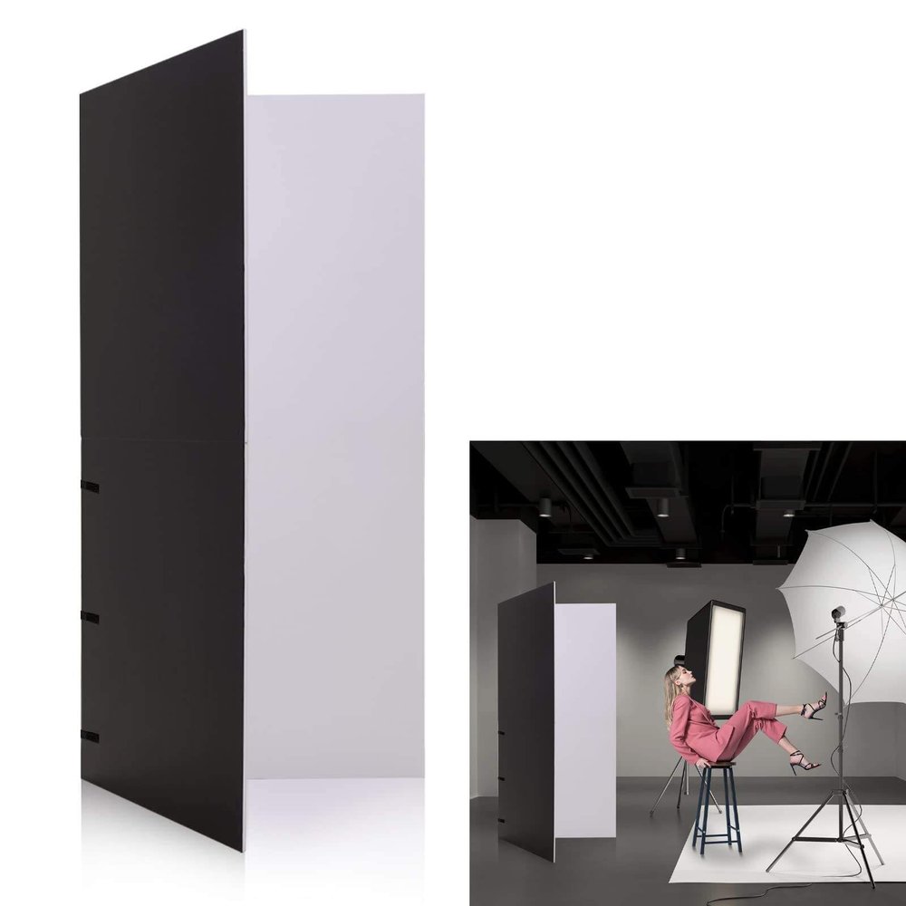 100x100cm Portable Collapsible Light Reflector, Photography Reflector Disc for Product & Portrait Shooting  Foldable 5-in-1 Reflector Panel