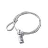 Combination Lock With Steel Wire Rope For Security Of Laptops, Desktops And Docking Stations, Featuring Resettable 4 Digit Code view 1