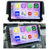 2+64G Android 15 Car Radio Stereo for Honda Civic 2016 2017 2018 2019 2020,9" Touchscreen Head Unit,with Wireless Carplay & Android Auto,GPS Navigation,HD Backup Camera,WiFi 6,Bluetooth 5.4,FM,SWC view 1