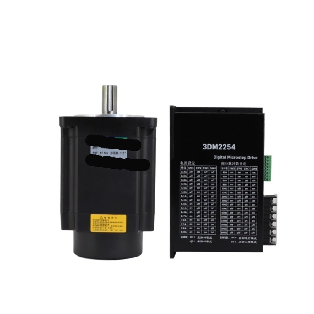 1pcs 3Phase NEMA42 Schritt Motor Drive 110BYG350B 162mm 12N.M Stepper Motor 220V(Motor 3DM2254 12.0N,with Brake)