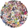 100PCS Funny Holographic Stickers Pack, Waterproof Vinyl Meme Stickers for Laptop, Water Bottle, Phone, Kindle, Journal, Scrapbook, Bumper, Skateboard, Luggage view 1