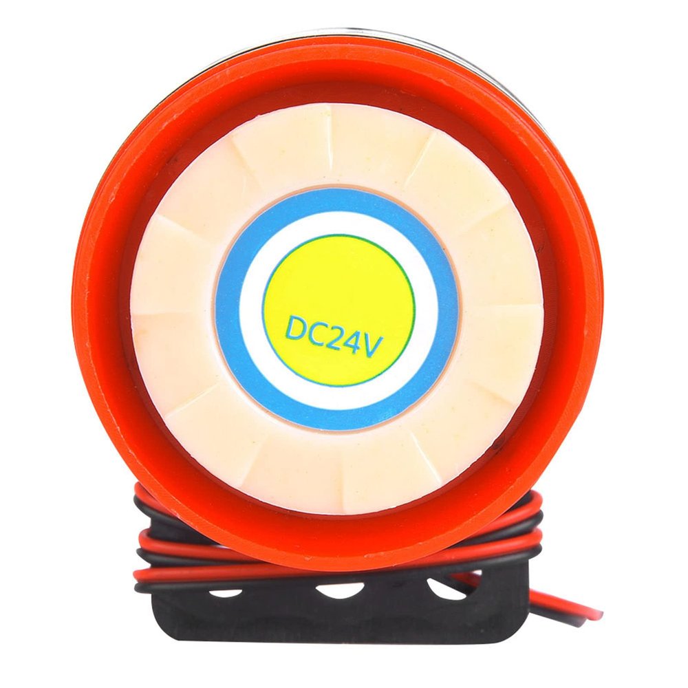 Active Buzzer 24V 110dB Loud Alarm Beeper with Wire High Decibel Electronic Buzzer for Fire Alarm Security System and DIY Electronics Projects