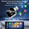 3 in 1 Adapter, 2026 Upgrade Wireless Carplay Adapter for iPhone, Plug and Play, Stable Connection, with 2.4/5ghz WiFi & Bluetooth 5.0, Applicable to All Systems (#007,for iPhone) view 3