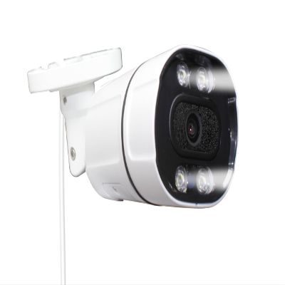 Sinis 5mp Security IP Camera, Human Motion Detection,100Ft Dual Light Night Vision, Wired Only Work with NVR, IP67, Wide Angle, Build in Mic, Surveillance Outdoor Indoor PoE Bullet Camera