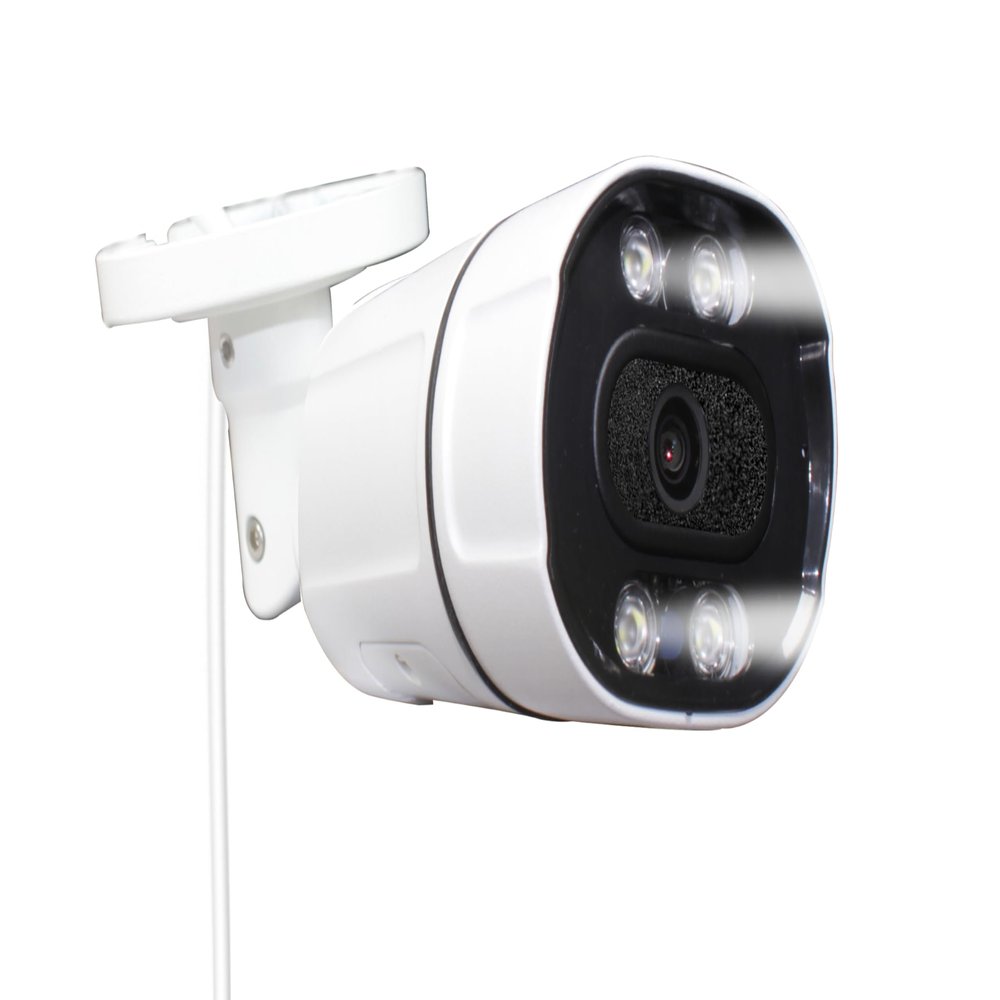 Sinis 5mp Security IP Camera, Human Motion Detection,100Ft Dual Light Night Vision, Wired Only Work with NVR, IP67, Wide Angle, Build in Mic, Surveillance Outdoor Indoor PoE Bullet Camera