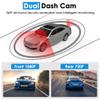 Dual Dash Cam Front and Rear Inside | 1080P Car DVR Camera Built-in GPS | APP Control | 150 Wide Angle | Super Night Vision | 24/7 Parking Monitor with G-Sensor | Loop Recording view 2